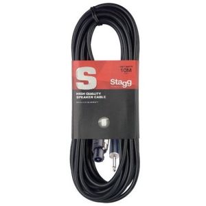 Stagg SSP10SP15 высококачественный стандартный кабель для акустических систем (SPK/jack), длина 10