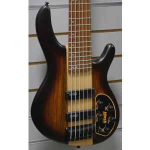 Cort C6 Plus ZBMH OTAB бас-гитара 6-струнная, цвет табако санберст