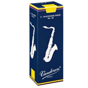 Vandoren SR223 Трости для саксофона Тенор Традиционные №3 (5шт)