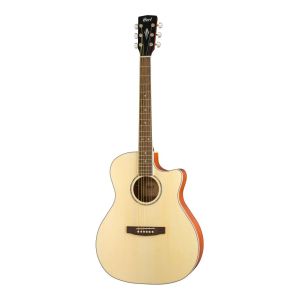 Cort GA-MEDX OP электроакустическая гитара с вырезом, цвет натуральный