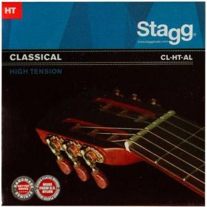 Stagg CL-HT-AL Струны для классической гитары. Жесткие, посеребреная навивка
