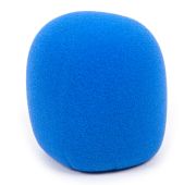 Force WS35BL - ветрозащита «колпачок» для студийных микрофонов диаметром  35-40 мм. Цвет - голубой.