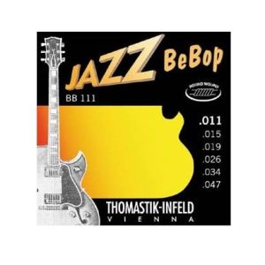 Thomastik BB111 Jazz BeBob Комплект струн для электрогитары, Еxtra Light, сталь/никель, 11-47