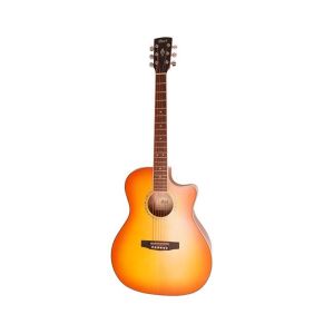Cort GA-MEDX LVBS электроакустическая гитара с вырезом, цвет санберст