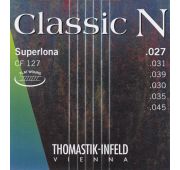 Thomastik CF127 Classic N Комплект струн для акустической гитары, нейлон/хромированная сталь 027-045