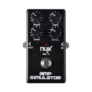 Nux AS-4 Modern Amplifier Simulator Педаль эффектов, эмулятор современных усилителей, Nux