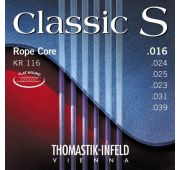 Thomastik KR116 Classic S Комплект струн для классической гитары, сталь/нейлон и посер.медь, 16-39