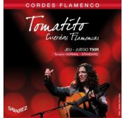 Savarez T50R Flamenco Tomatito Комплект струн для классической гитары, норм.натяжение, посеребр.