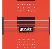 Warwick 46200M4 струны для бас-гитары Red Label 45-105, никель