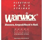 Warwick 42301M струны для 5-струнного баса Red Label 45-135, сталь