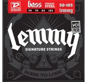 Dunlop LKS50105 Lemmy Signature Комплект струн для бас-гитары, нерж.сталь, 50-105