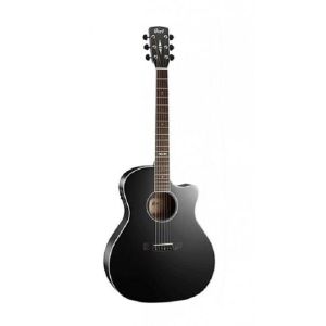 Cort GA5F-BK Grand Regal Series электроакустическая гитара, с вырезом, черная