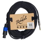Rockdale SJ001-20M готовый спикерный кабель, разъёмы Speakon X mono jack, длина 20м