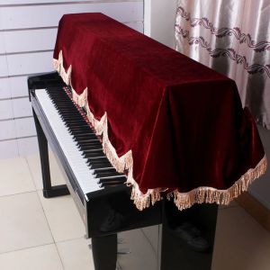 Irin накидка для пианино на 88 клавиш, цвет красный