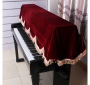 Irin накидка для пианино на 88 клавиш, цвет красный