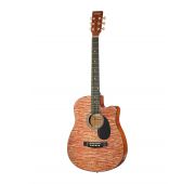 Homage LF-3800CT-N фольковая гитара с вырезом