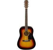 Fender CD-60 Dread V3 DS SB WN акустическая гитара, цвет санберст
