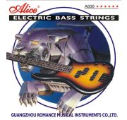 Alice A606(4)-M Комплект струн для 4-струнной бас-гитары, никель, 45-105