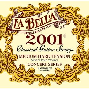La Bella 2001MH Medium Hard Комплект струн для классической гитары, средне-сильное натяжение
