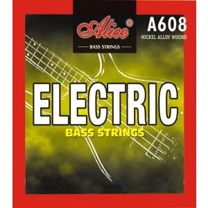 Alice A608(4)-M Medium Комплект струн для бас-гитары, сталь/сплав никеля, 045-105