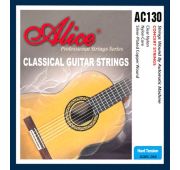 Alice AC130-H Комплект струн для классической гитары, нейлон, посеребренная медь
