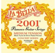 La Bella 2001FM 2001 Flamenco Профессиональные нейлоновые струны для классической гитары.