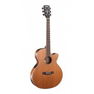 Cort SFX-CED NAT электроакустическая гитара, с вырезом, цвет натуральный глянцевый