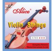 Alice A703A комплект струн для скрипки, никель