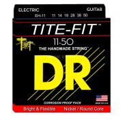 DR EH-11 Tite-Fit Nickel Plated Electric 11-50 струны для электрогитары
