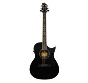 Greg Bennett GA100SCE/BK электроакустическая гитара с вырезом, цвет черный