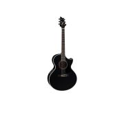 Cort NDX20 BK электроакустическая гитара, корпус NDX, цвет черный