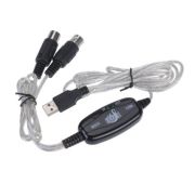 USB MIDI кабель конвертер адаптер Cable Converter MIDI to USB