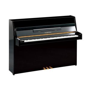 Yamaha JU109 PE акустическое пианино, черное полированное