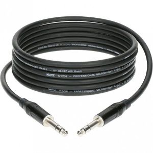 Klotz B4PP1A0500 Коммутационный кабель Jack 6,35мм 3p, 5м, балансный