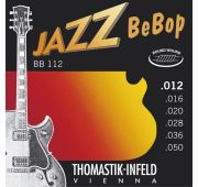 Thomastik BB112 Jazz BeBob Комплект струн для электрогитары, Light, сталь/никель, 12-50