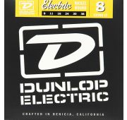 Dunlop DEN0838 Комплект струн для электрогитары, никелированные, Extra light, 8-38