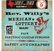 Dunlop RWN0942 Rev. Willy's Lottery комплект струн для электрогитары, никелированные, Light, 9-42