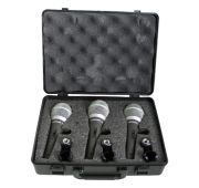 Samson Q6 3 Pack комплект из 3 микрофонов Q6 в кейсе для переноски и хранения