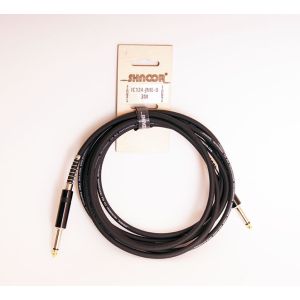 Shnoor IC124-JMe-B-3m кабель инструментальный, 6.35мм моно, 3м