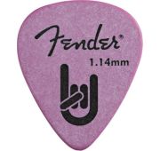 Fender Rock On Touring медиатор 1.14 мм, цвет фиолетовый