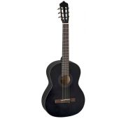 La Mancha Rubinito Negro CM классическая гитара, цвет solid black open pore