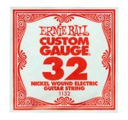 Ernie Ball 1132 струна для электро и акустических гитар. никель, в оплётке, калибр .032