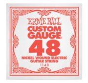 Ernie Ball 1148 струна для электро и акустических гитар. Сталь, калибр .048