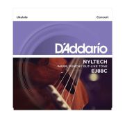 D'Addario EJ88C комплект струн для концертной укулеле 024-031-037-026